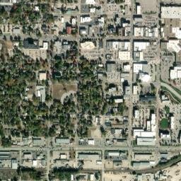 120 North 4th Street, Manhattan, KS 66502 High Resolution Satellite Map