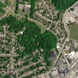 Winton Place Ohio High Resolution Satellite Map