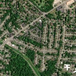 Norwood Heights Ohio High Resolution Satellite Map