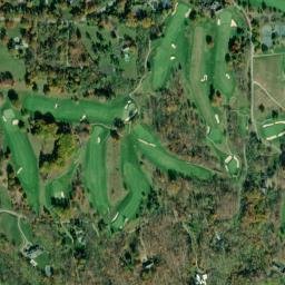 The Village of Indian Hill map(satellite map)