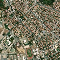 Carbonia map(satellite map)