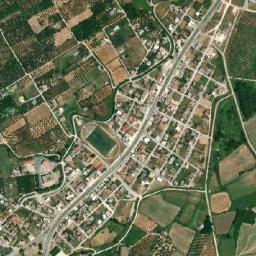 Loúros map(satellite map)