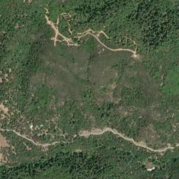 Satellite view of Ukiah Valley Golf Course
