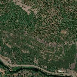 Rampart California High Resolution Satellite Map