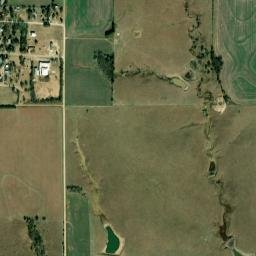 305-323 Cottonwood Rd Longford KS High Resolution Satellite Map