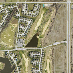 Falcon Lakes Drive, Basehor, KS 66007 High Resolution Satellite Map