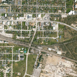 1221-1223 East Jackson Street Mexico MO High Resolution Satellite Map