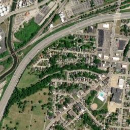 Saint Bernard map(satellite map)