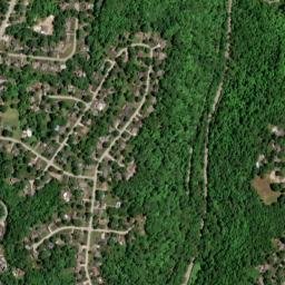 Kenwood Hills Ohio High Resolution Satellite Map