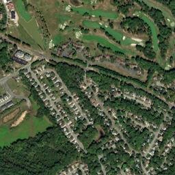 Chestnut Grove Delaware High Resolution Satellite Map