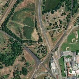 Binney Junction California High Resolution Satellite Map