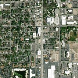 Carson City map(satellite map)