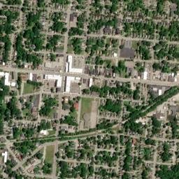 Madisonville Ohio High Resolution Satellite Map