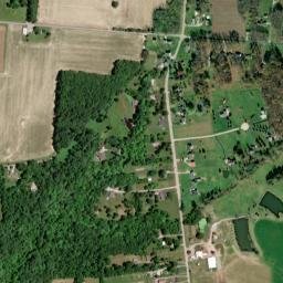 Pringle Corners Ohio High Resolution Satellite Map