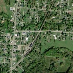 Hamden Ohio High Resolution Satellite Map