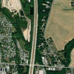 Oak Grove Delaware High Resolution Satellite Map