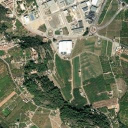 Corbera map(satellite map)