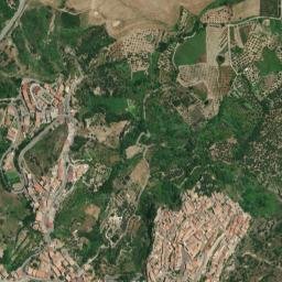 Santa Severina map(satellite map)