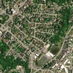 Idlewood Ohio High Resolution Satellite Map