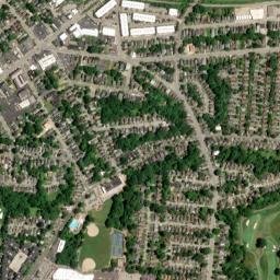 Oakley Ohio High Resolution Satellite Map