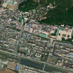 Kangdong-ŭp map(satellite map)