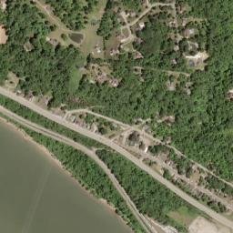 Sekitan Ohio High Resolution Satellite Map