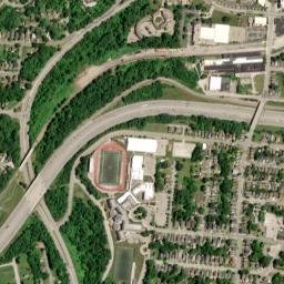 Idlewild Ohio High Resolution Satellite Map