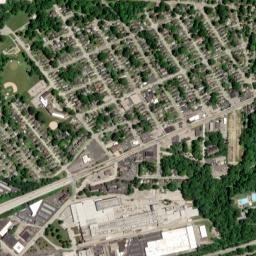 Fairfax map(satellite map)