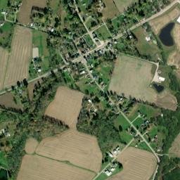 Marathon Ohio High Resolution Satellite Map