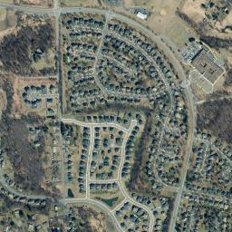 Satellite view of Loudoun Golf and Country Club