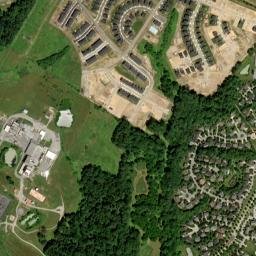 North Laurel map(satellite map)