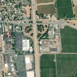 Asylum California High Resolution Satellite Map