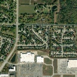 2649 North 109th Street, Kansas City, KS High Resolution Satellite Map