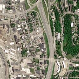 Camp Washington Ohio High Resolution Satellite Map