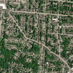 Faxon Hills Ohio High Resolution Satellite Map