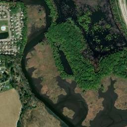 Woods Manor East Delaware High Resolution Satellite Map