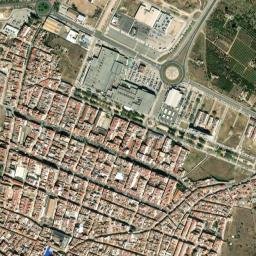 Carcaixent map(satellite map)