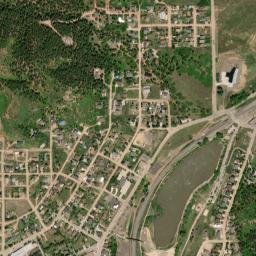 Palmer Lake map(satellite map)