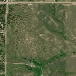 Satellite view of Kings Deer Golf Course