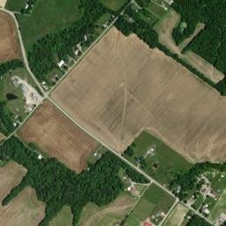 Kirbyville Ohio High Resolution Satellite Map