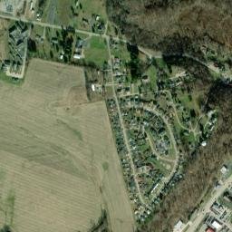 Waverly Place Ohio High Resolution Satellite Map