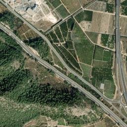 Favara map(satellite map)