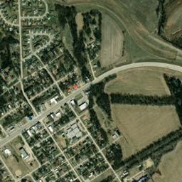 302 South Walnut Street Ogden KS High Resolution Satellite Map