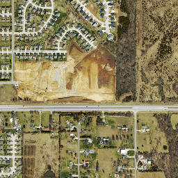 Woodfield Drive Tonganoxie KS 66086 High Resolution Satellite Map