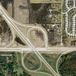 State Avenue & U.S. 73 Kansas City KS High Resolution Satellite Map