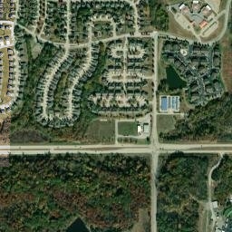 1201 North 130th Street Kansas City KS High Resolution Satellite Map