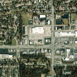 Wyandotte County map(satellite map)
