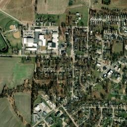 Hallsville map(satellite map)