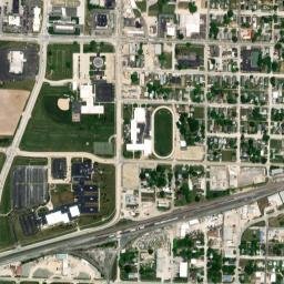 807 West Edgar Avenue, Effingham, IL 62401 High Resolution Satellite Map