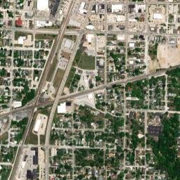 Effingham map(satellite map)